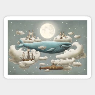 Ocean Meets Sky option Sticker